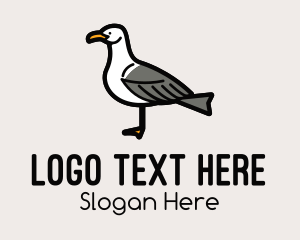 Seagull - Seagull Bird Sanctuary logo design