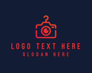 Camera Lens - Camera Photography Gadget logo design