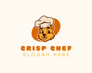 Cooking Chef Beaver logo design