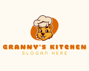 Cooking Chef Beaver logo design