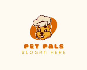 Cooking Chef Beaver logo design