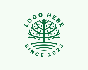 Arborist - Forest Tree Nature Garden logo design