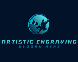 Engraving - Industrial Laser Engraving logo design