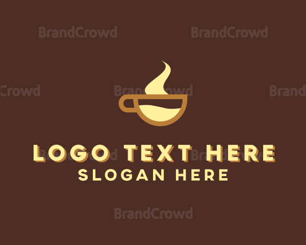 Hot Chocolate Beverage Logo