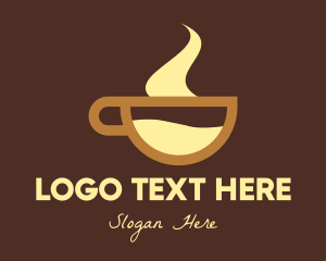 Hot Chocolate Beverage Logo