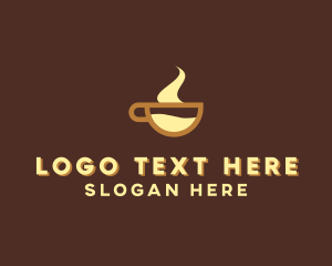 Tea Cup - Hot Chocolate Beverage logo design