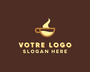Hot Chocolate Beverage Logo