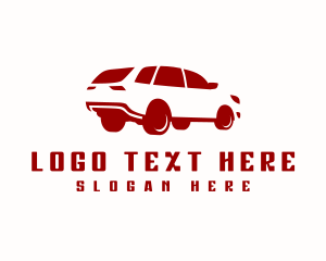 Rental - SUV Car Rental logo design