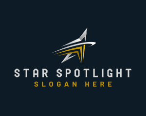 Star Logistics Fast Delivery logo design