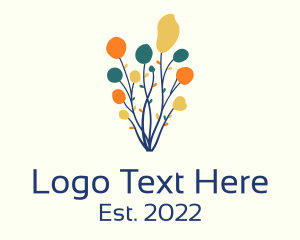 Forestry - Colorful Tree Plant logo design