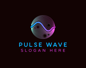 Frequency - Sound Wave Frequency logo design