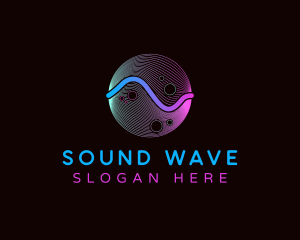 Volume - Sound Wave Frequency logo design
