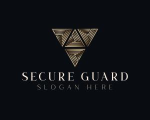 Pyramid - Premium Luxury Triangle logo design