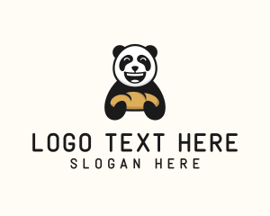 Load - Panda Bread Bakery logo design