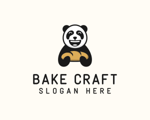 Panda Bread Bakery logo design