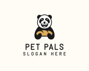 Panda Bread Bakery logo design