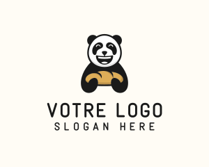 Bear - Panda Bread Bakery logo design