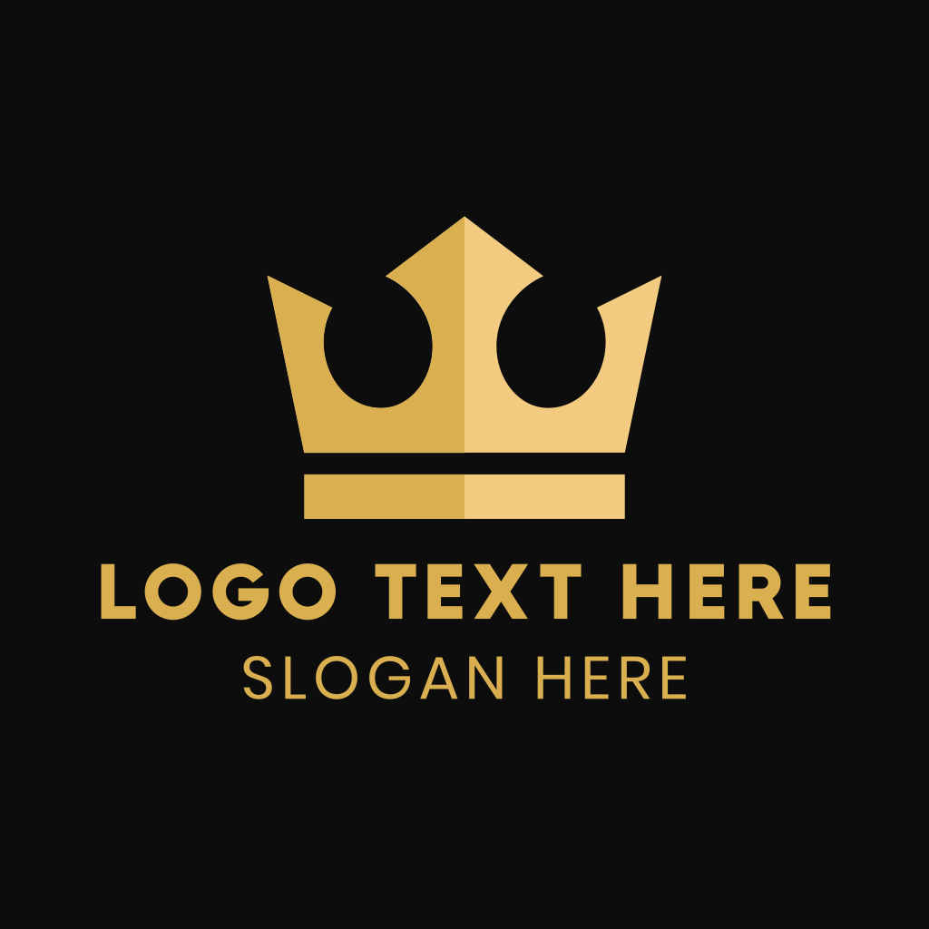 Premium Gold Crown Logo | BrandCrowd Logo Maker