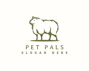 Sheep Livestock Farm logo design