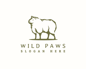 Sheep Livestock Farm logo design