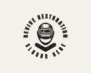 Restoration - Restoration Welding Helmet logo design