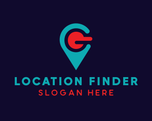 Geolocation - Location Letter G logo design