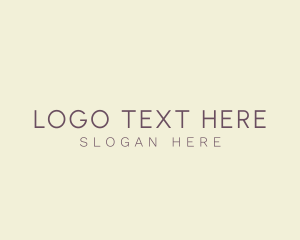 Style - Minimalist Brand Business logo design