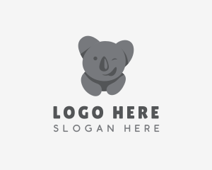 Wildlife - Animal Koala Bear logo design