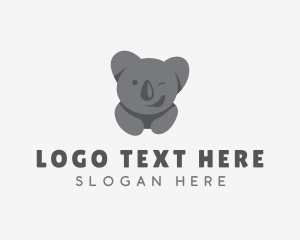 Funny - Funny Koala Bear logo design