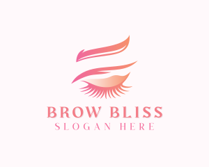 Eyebrow - Eyelash Eyebrow Beautician logo design