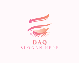 Plastic Surgery - Eyelash Eyebrow Beautician logo design