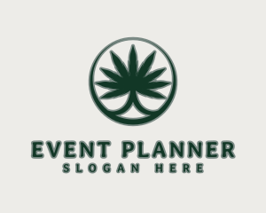 Premium Marijuana Plant Logo