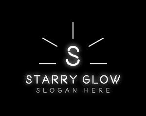 Glowing Light Shine logo design