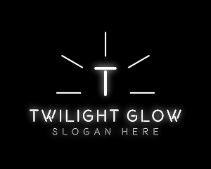 Glowing Light Shine logo design