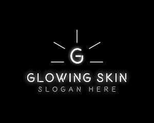 Glowing Light Shine logo design