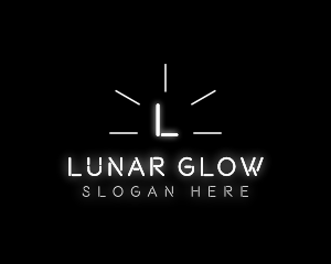 Glowing Light Shine logo design