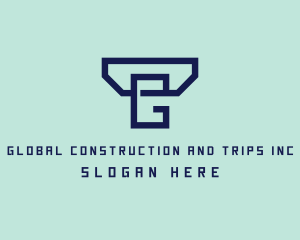 Simple Minimalist Business Letter G logo design
