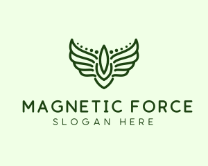 Winged Military Badge  logo design