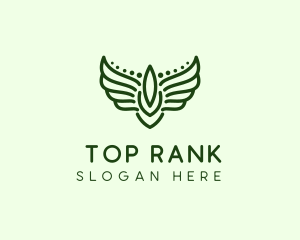 Winged Military Badge  logo design