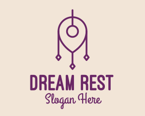 Travel Location Dreamcatcher  logo design