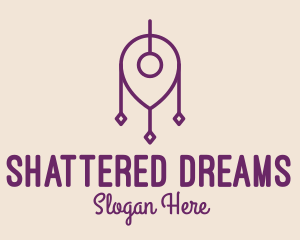 Travel Location Dreamcatcher  logo design