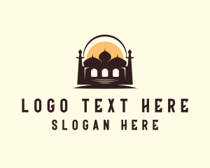 Mosque Architecture Structure Logo