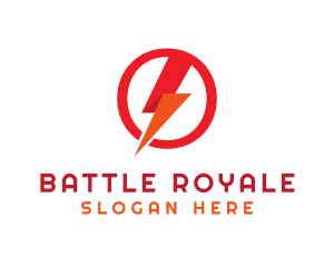 Fortnite - Voltage Lightning Energy logo design