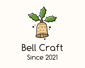 Bell - Christmas Bell Ornate logo design