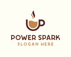 Modern Coffee Mug Logo