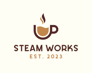 Steam - Modern Coffee Mug logo design