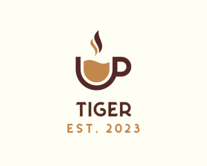 Cafe - Modern Coffee Mug logo design