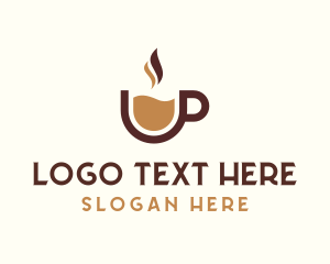 Modern Coffee Mug Logo