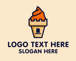 Ice Cream - Ice Cream Castle logo design