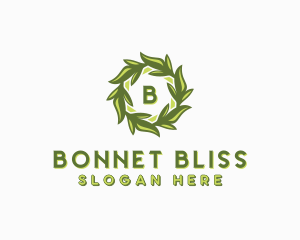 Organic Leafy Garden logo design